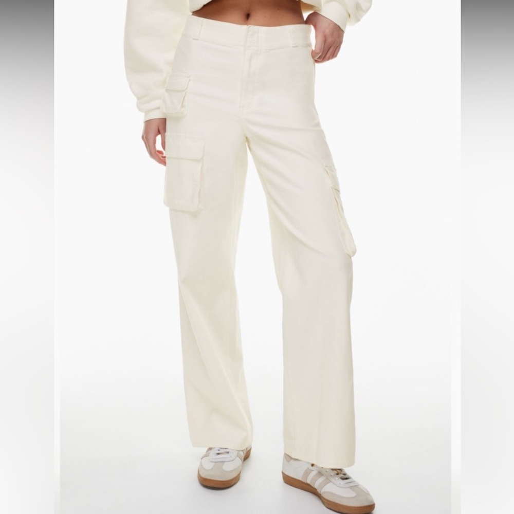 High waisted cargo pant